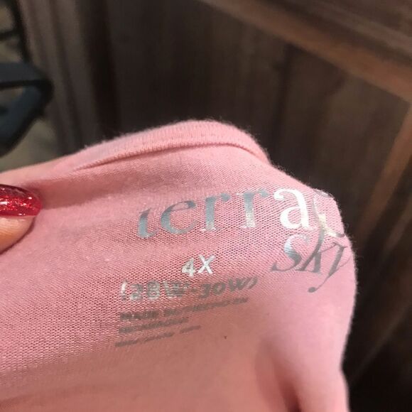 Terra & Sky Short Sleeve Tops Bundle Size 4X - Picture 5 of 8